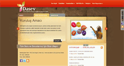 Desktop Screenshot of dasev.org.tr